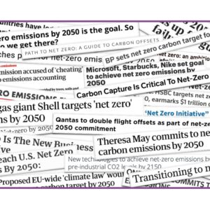 Headlines from Big Polluters on NetZero